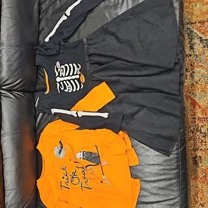 Halloween lot dress and shirt girls size 4/5